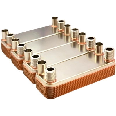BL100-serie koperen gelaste warmtewisselaar thermische verdamper