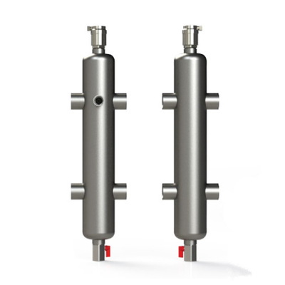 Goedkwaliteit staal vloerverwarming hydraulisch systeem onderdelen waterdrukseparator