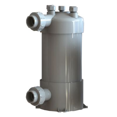 Titaniumbuis PVC-schelpwarmtewisselaar voor zwembadwarmtepompen Aquariumbuiswarmtewisselaar