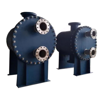Aircompressor Plate en Shell Warmtewisselaar Olie koeler Condensator Verdamper
