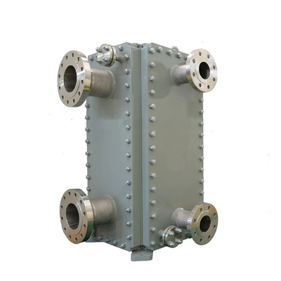 Mechanische reiniging Compabloc gelaste plaatwarmtewisselaar voor verschillende industriële toepassingen