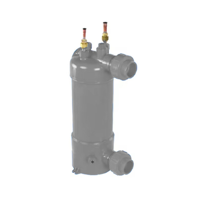 Schroefvormige titanium PVC-buis en schelpwarmtewisselaar voor zwembad aquarium koelverdunner