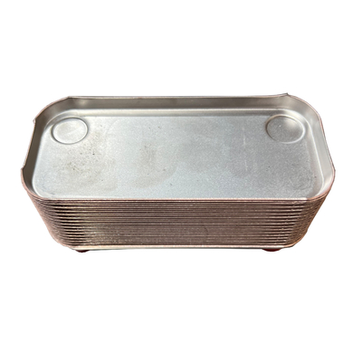 Industrieel water airconditioner warmtepomp plaat verdamper roestvrij staal gebreid warmtewisselaar