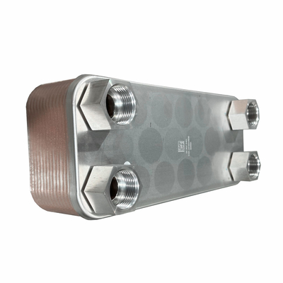 BL30 aangepaste olie koeler hydraulische hoge stroom koper gebreid plaat warmtewisselaar