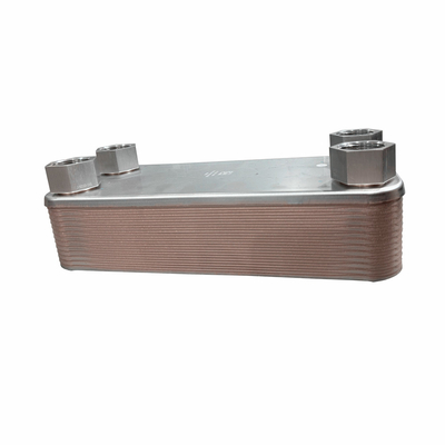BL30 aangepaste olie koeler hydraulische hoge stroom koper gebreid plaat warmtewisselaar