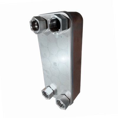 SUS304 316L Betrouwbare condensator geslepen plaat warmtewisselaar Hydraulische koeler Toepassing Mini-verdamping spoelen